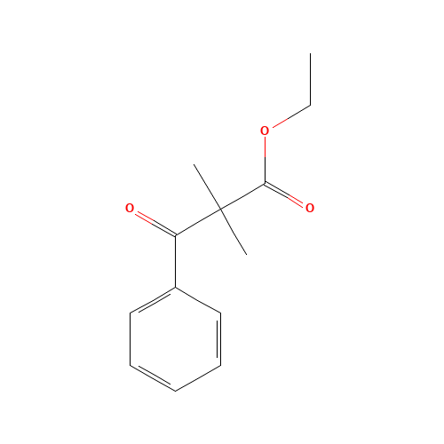 25491-42-3 ethyl 2,2-dimethyl-3-oxo-3-phenylpropanoate chemical structure