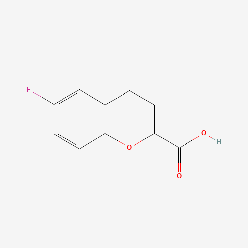 99199-60-7 6-Fluorochromane-2-carboxylic acid chemical structure
