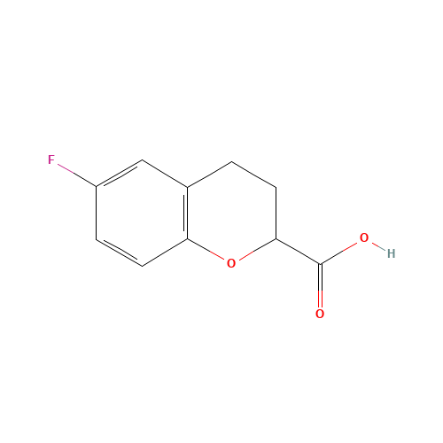 99199-60-7 6-Fluorochromane-2-carboxylic acid chemical structure