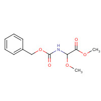 58237-86-8 Methyl ((benzyloxycarbonyl)amino)(methoxy)acetate chemical structure