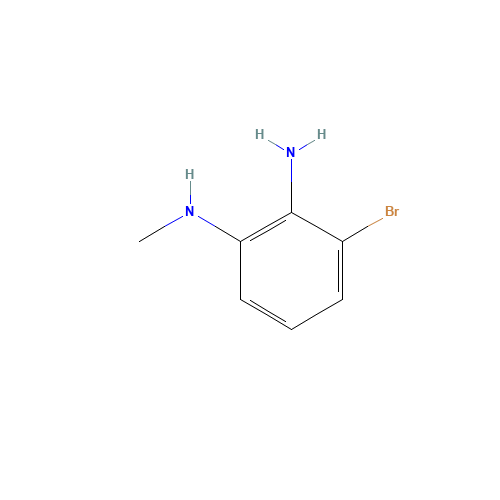 1150617-55-2 3-bromo-N1-methylbenzene-1,2-diamine chemical structure