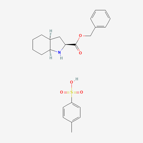 94062-52-9 2S-(2ALPHA,3ALPHA,BETA,7ALPHA,BETA-OCTAHYDRO-1H-INDOLE-2-CARBOXYLIC ACID PHENYL METHYL ESTER chemical structure