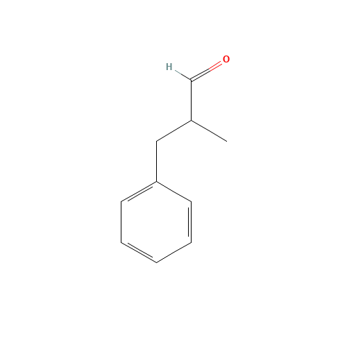 5445-77-2 2-methyl-3-phenylpropionaldehyde chemical structure
