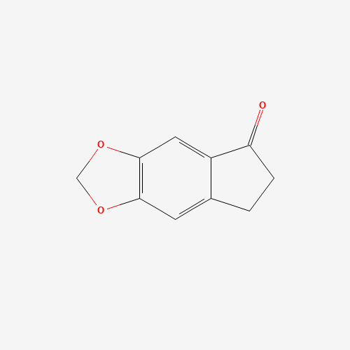 6412-87-9 5 6-METHYLENEDIOXY-1-INDANONE  97 chemical structure