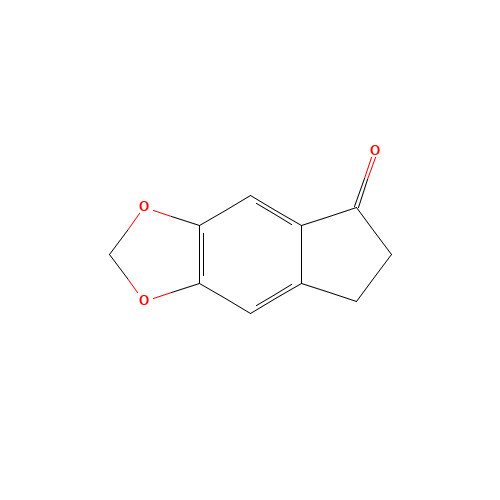 6412-87-9 5 6-METHYLENEDIOXY-1-INDANONE  97 chemical structure