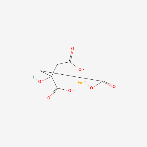 6043-74-9 Ferric citrate chemical structure