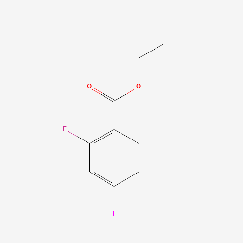 205750-82-9 ethyl 2-fluoro-4-iodobenzoate chemical structure