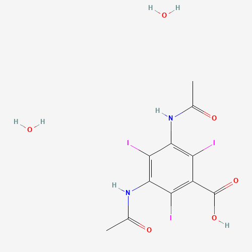 50978-11-5 3,5-Diacetamido-2,4,6-triiodobenzoic acid chemical structure