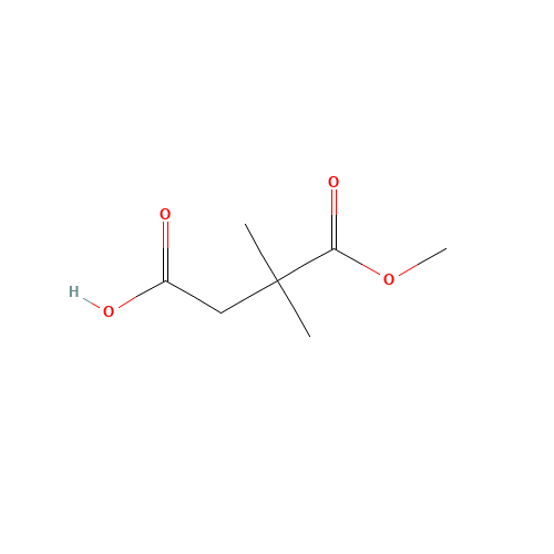 32980-26-0 1-Methyl 2,2-dimethylsuccinate chemical structure