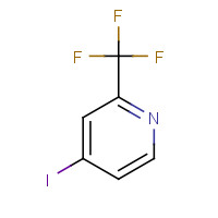 590371-73-6 4-Iodo-2-(trifluoromethyl)pyridine chemical structure