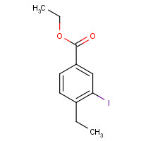 1131588-09-4 ethyl 4-ethyl-3-iodobenzoate chemical structure