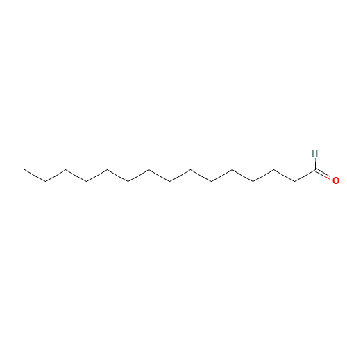 2765-11-9 pentadecanal chemical structure