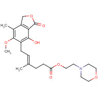 115007-34-6 Mycophenolate mofetil chemical structure