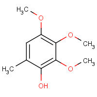 39068-88-7 2,3,4-Trimethoxy-6-methylphenol chemical structure