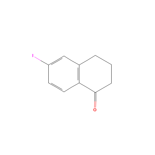 340825-13-0 6-Iodo-1-tetralone chemical structure