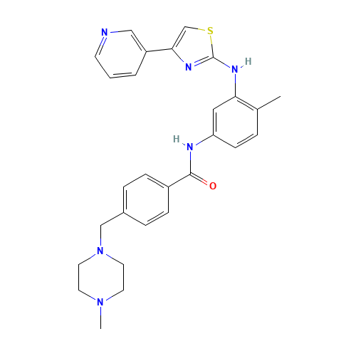 790299-79-5 MASITINIB chemical structure