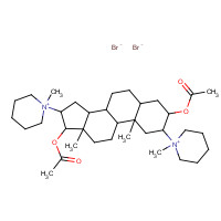 15500-66-0 Pancuronium bromide chemical structure