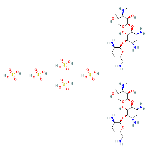 53179-09-2 SISOMICIN SULFATE chemical structure