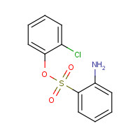 68227-70-3 o-chlorophenyl o-aminobenzenesulphonate chemical structure