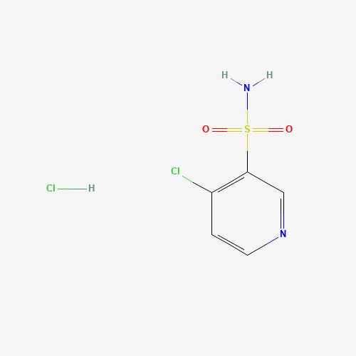 777854-85-0 4-Chloro-3-pyridinesulfonamide hydrochloride chemical structure