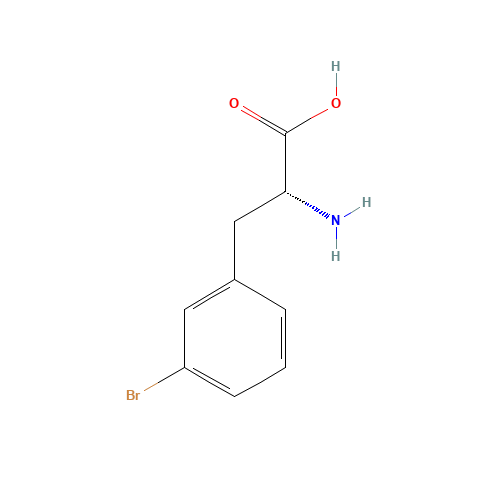 99295-78-0 3-Bromo-D-phenylalanine chemical structure
