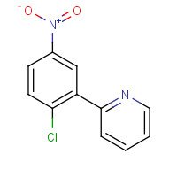 879088-40-1 2-(2-chloro-5-nitrophenyl)pyridine chemical structure
