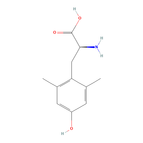 123715-02-6 2,6-Dimethyl-L-tyrosine chemical structure