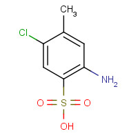 88-53-9 2-Amino-5-chloro-4-methylbenzenesulfonic acid chemical structure