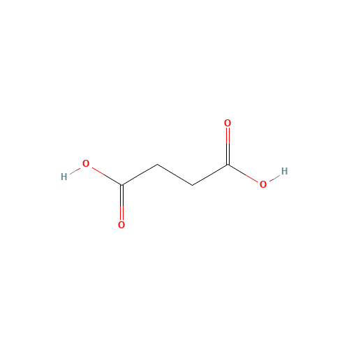 110-15-6 Succinic acid chemical structure