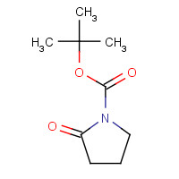 85909-08-6 1-(TERT-BUTOXYCARBONYL)-2-PYRROLIDINONE chemical structure