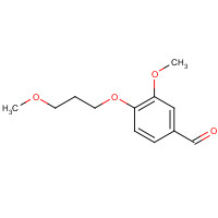946670-72-0 3-methoxy-4-(3-methoxypropoxy)benzaldehyde chemical structure
