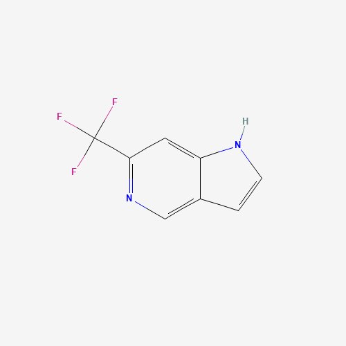 1190315-48-0 6-(trifluoromethyl)-1H-pyrrolo[3,2-c]pyridine chemical structure