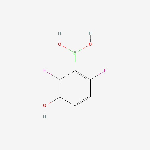 957065-86-0 2,6-Difluoro-3-hydroxybenzeneboronic acid chemical structure