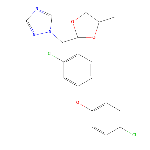 119446-68-3 Difenoconazole chemical structure