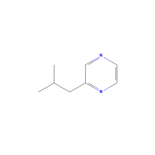 29460-92-2 2-ISOBUTYLPYRAZINE chemical structure