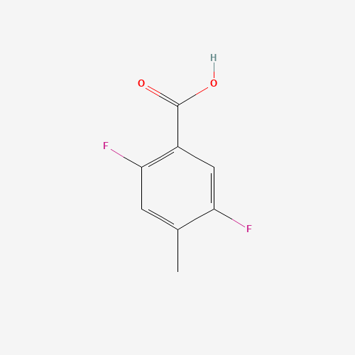 103877-80-1 2,5-Difluoro-4-methylbenzoic acid chemical structure