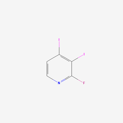 153034-83-4 2-FLUORO-3,4-DIIODOPYRIDINE chemical structure