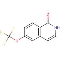 630423-43-7 6-(trifluoromethoxy)isoquinolin-1(2H)-one chemical structure