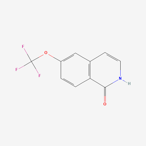 630423-43-7 6-(trifluoromethoxy)isoquinolin-1(2H)-one chemical structure