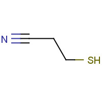 1001-58-7 3-mercaptopropiononitrile chemical structure