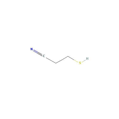 1001-58-7 3-mercaptopropiononitrile chemical structure