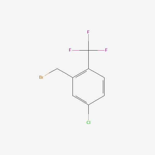 261763-24-0 5-CHLORO-2-(TRIFLUOROMETHYL)BENZYL BROMIDE chemical structure