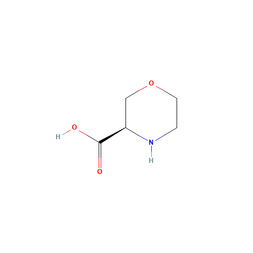 106825-81-4 (R)-3-MORPHOLINECARBOXYLIC ACID HCL chemical structure