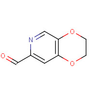 443955-90-6 2,3-DIHYDRO[1,4]DIOXINO[2,3-C]PYRIDINE-7-CARBALDEHYDE chemical structure