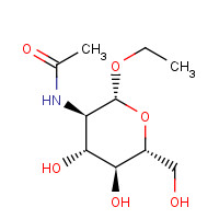 2495-96-7 ETHYL 2-ACETAMIDO-2-DEOXY-BETA-D-GLUCOPYRANOSIDE chemical structure
