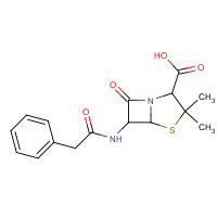 54-35-3 Procaine penicillin G chemical structure