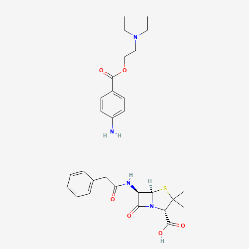 54-35-3 Procaine penicillin G chemical structure