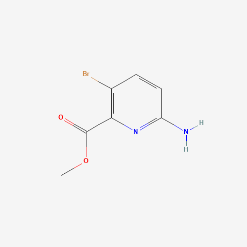 178876-83-0 Methyl 6-amino-3-bromopicolinate chemical structure