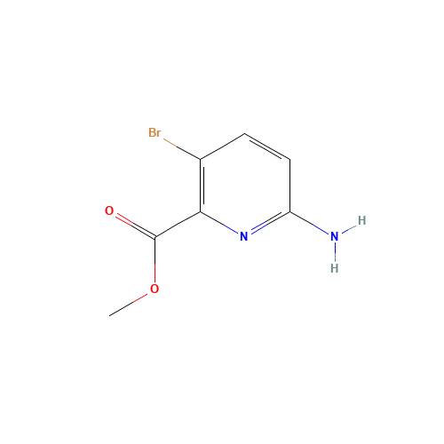 178876-83-0 Methyl 6-amino-3-bromopicolinate chemical structure