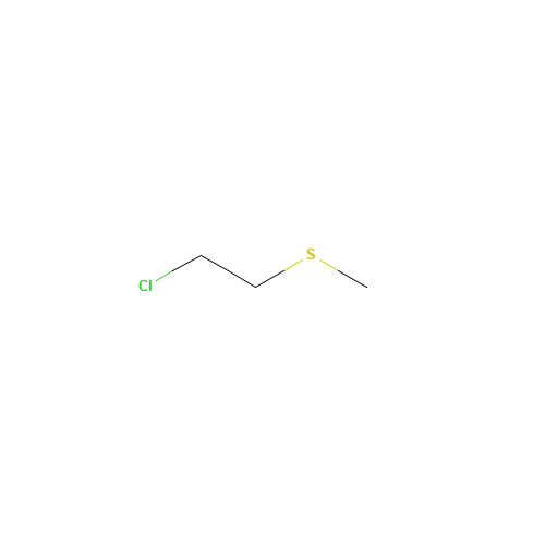 542-81-4 2-CHLOROETHYL METHYL SULFIDE chemical structure
